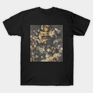 Flowers Design Dramatic T-Shirt